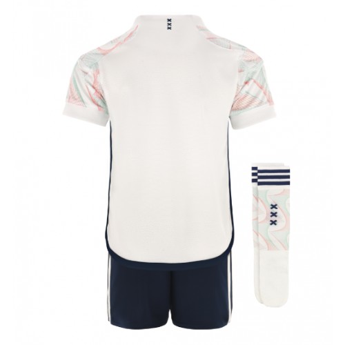 Maillot de foot Ajax Extérieur enfant 2023-24 Manches Courte (+ pantalon court)
